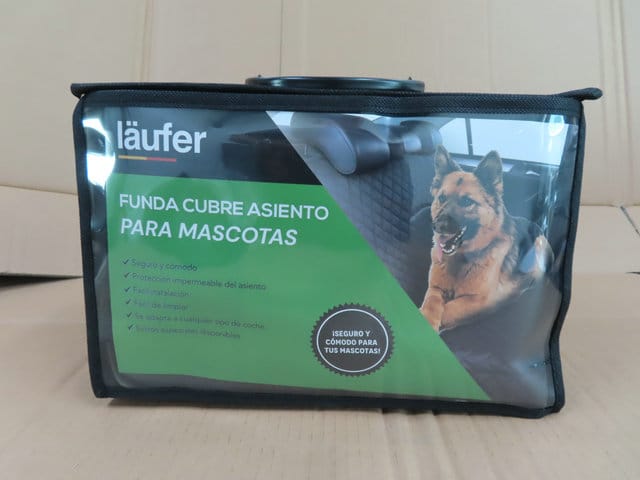 Funda cubre asiento para mascotas Läufer, impermeable y resistente, ideal para proteger el asiento del auto